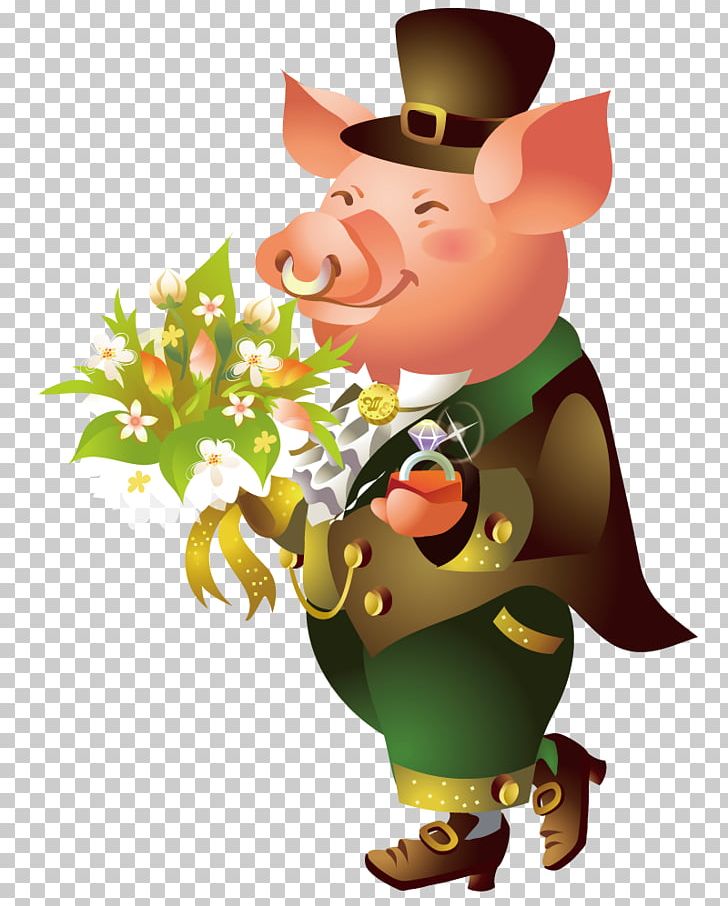 Domestic Pig Cartoon Illustration PNG, Clipart, Animal, Animals, Art, Black And White, Cartoon Free PNG Download