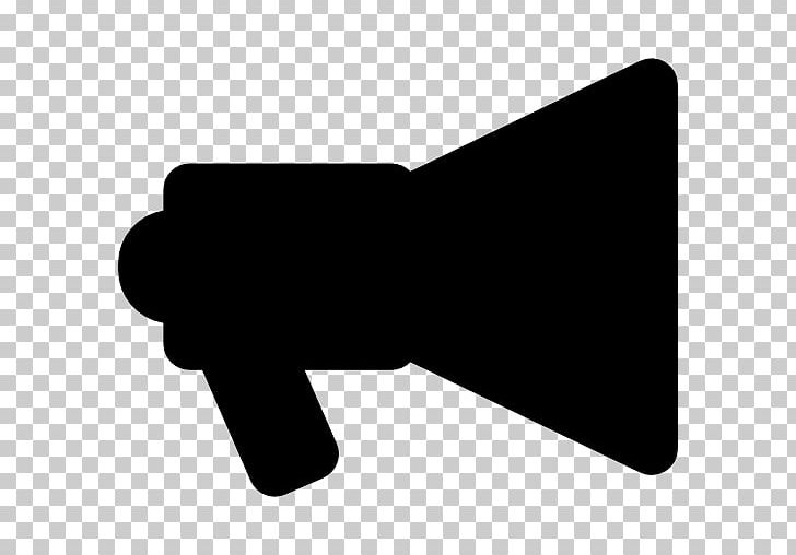 Megaphone Computer Icons Loudspeaker PNG, Clipart, Angle, Black, Black And White, Computer Font, Computer Icons Free PNG Download