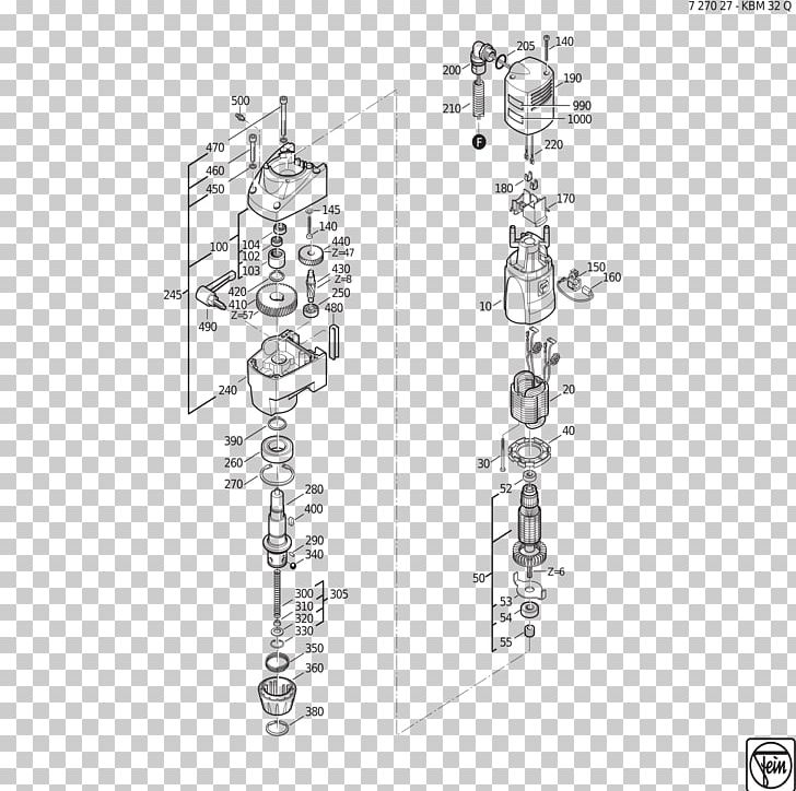 P.A.R.T.S. Fein Tool Vacuum Cleaner Drawing PNG, Clipart, Angle, Black And White, Diagram, Drawing, Fein Free PNG Download