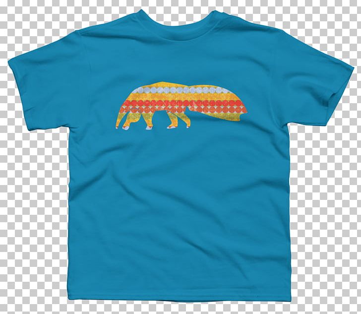 Printed T-shirt Clothing Sleeve PNG, Clipart, Active Shirt, Anteater, Aqua, Blue, Bluza Free PNG Download