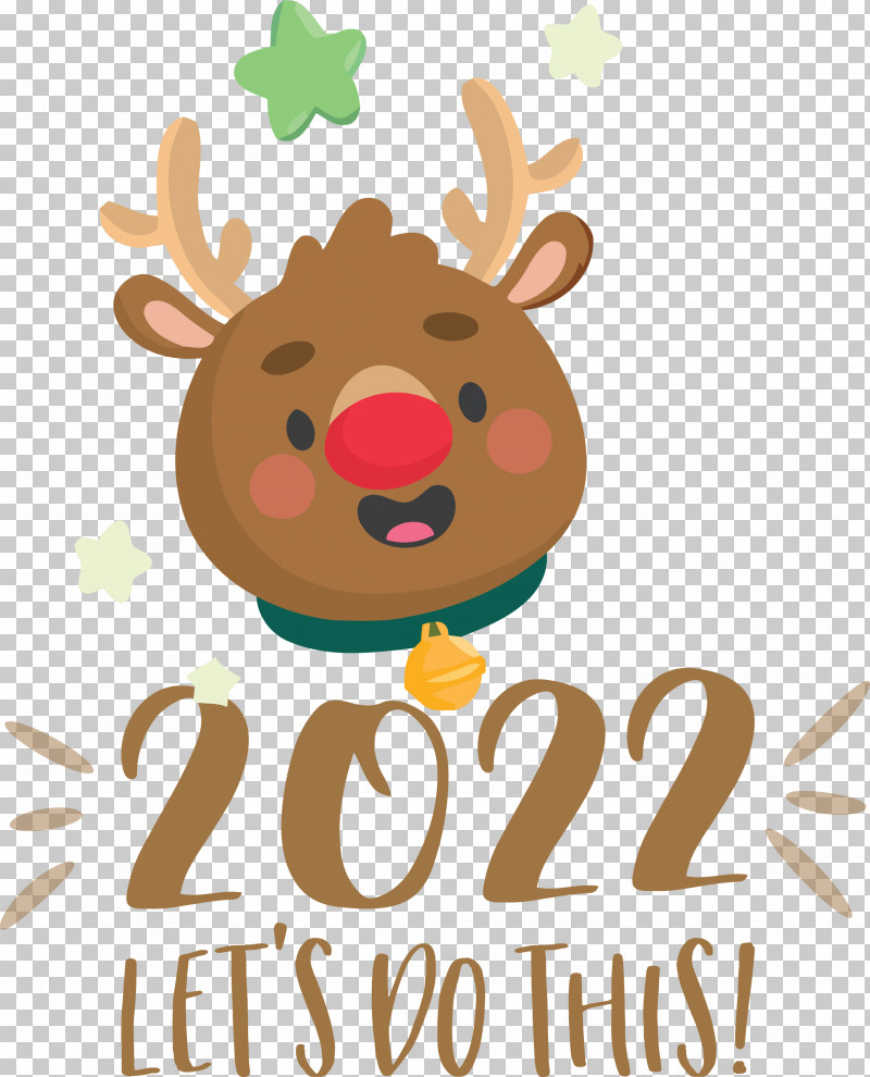 2022 New Year 2022 New Start 2022 Begin PNG, Clipart, Animation, Cartoon, Christmas Day Free PNG Download