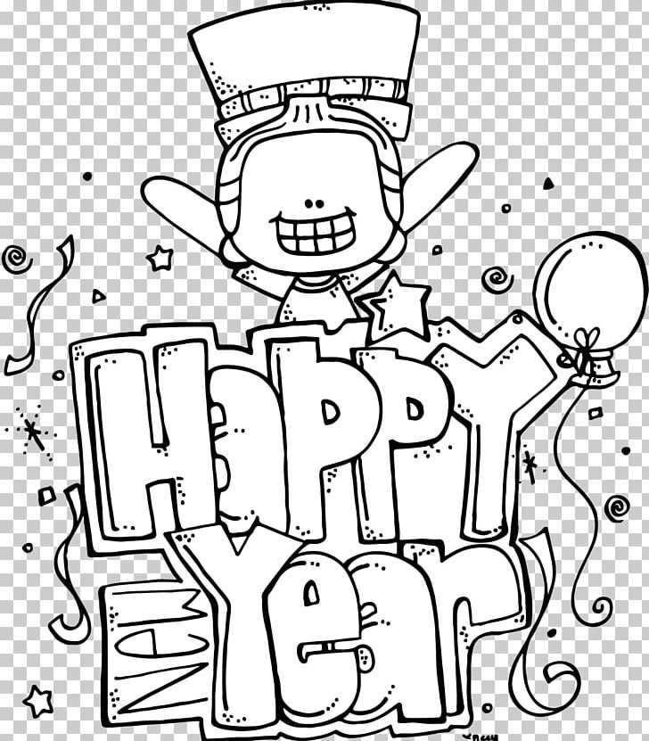 Coloring Book New Year's Eve New Year's Day Chinese New Year PNG, Clipart,  Free PNG Download
