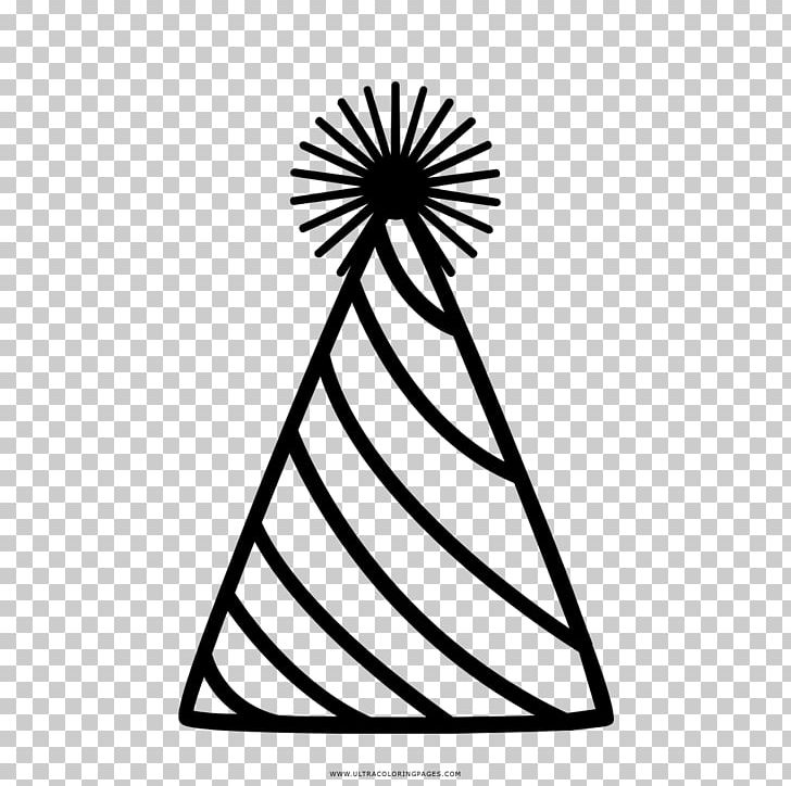 Drawing Party Hat Coloring Book PNG, Clipart, Aniversaacuterio, Anniversary, Area, Birthday, Black And White Free PNG Download