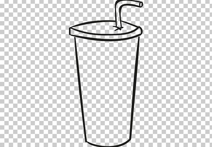 bendy straw clipart black and white