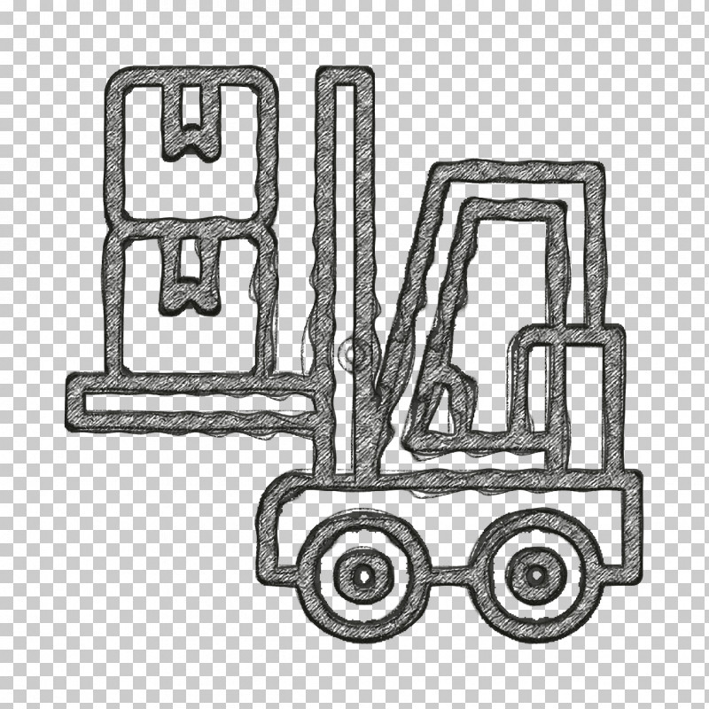 Shipping Icon Forklift Icon PNG, Clipart, Auto Part, Coloring Book, Drawing, Forklift Icon, Metal Free PNG Download