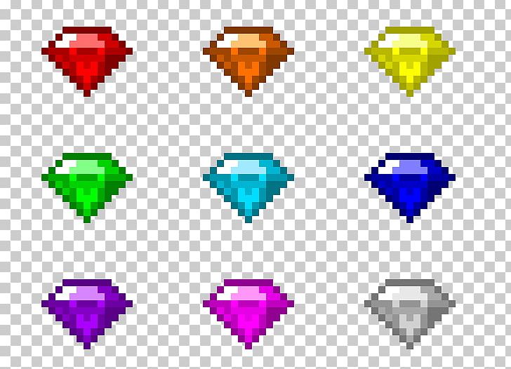 Chaos Emeralds, isometric In Video Games And Pixel Art, sonic Knuckles,  sol, mega Drive, Sonic Chaos, Knuckles, Chaos, emerald, sprite