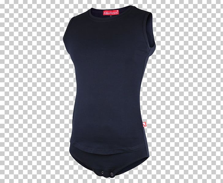 T-shirt Gilets Shoulder Sleeveless Shirt PNG, Clipart, Adjustment Button, Black, Black M, Gilets, Neck Free PNG Download