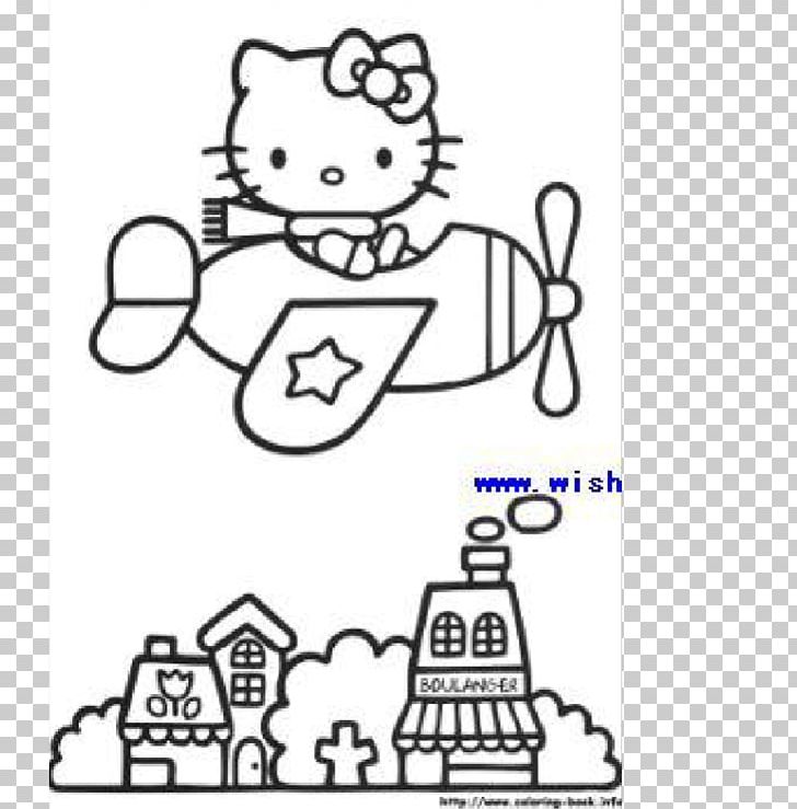Hello Kitty Coloring Book PNG, Clipart, Adult, Angle, Area, Art, Black Free PNG Download
