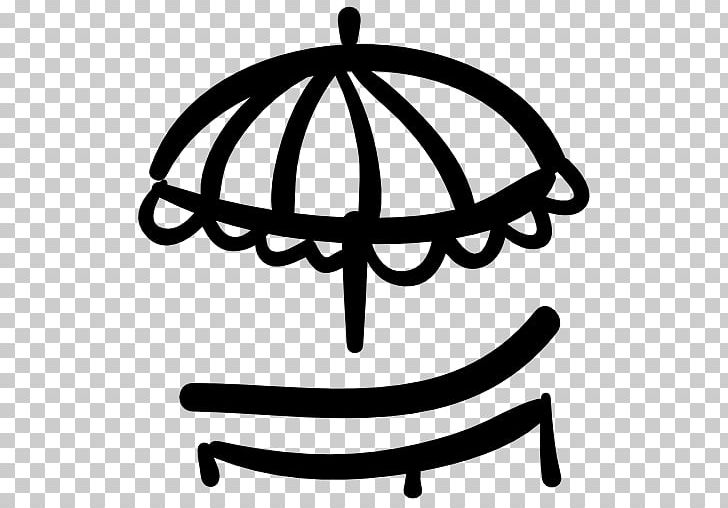 Umbrella Computer Icons Beach PNG, Clipart, Beach, Black And White, Circle, Computer Icons, Download Free PNG Download