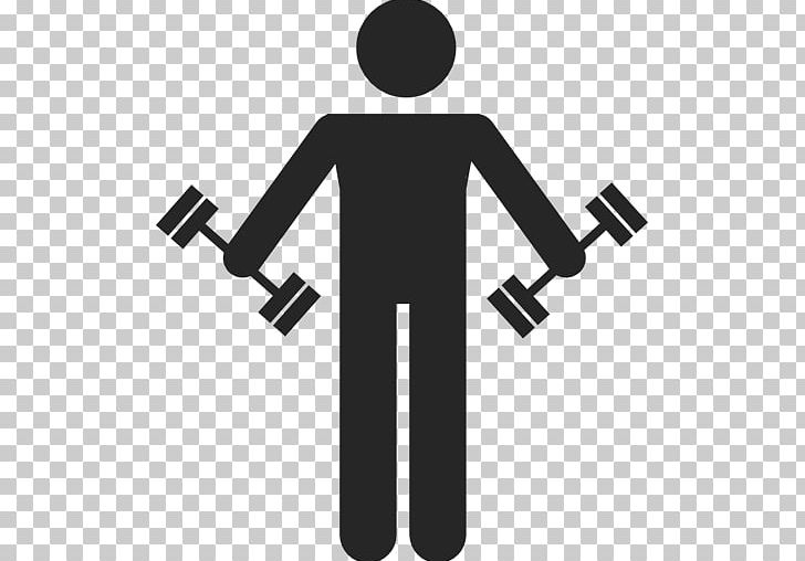 Physical Exercise Computer Icons Fitness Centre Olympic Weightlifting Dumbbell PNG, Clipart, Angle, Black, Black And White, Brand, Business Free PNG Download