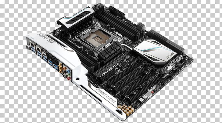 Intel X99 LGA 2011 X99 Premium Motherboard X99-DELUXE ASUS PNG, Clipart, Asus, Atx, Central Processing Unit, Computer Accessory, Computer Component Free PNG Download