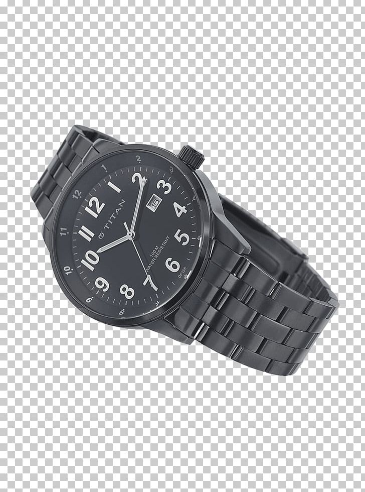 Watch Strap Metal Titanium Clock PNG, Clipart, Accessories, Black, Brand, Chronograph, Clock Free PNG Download