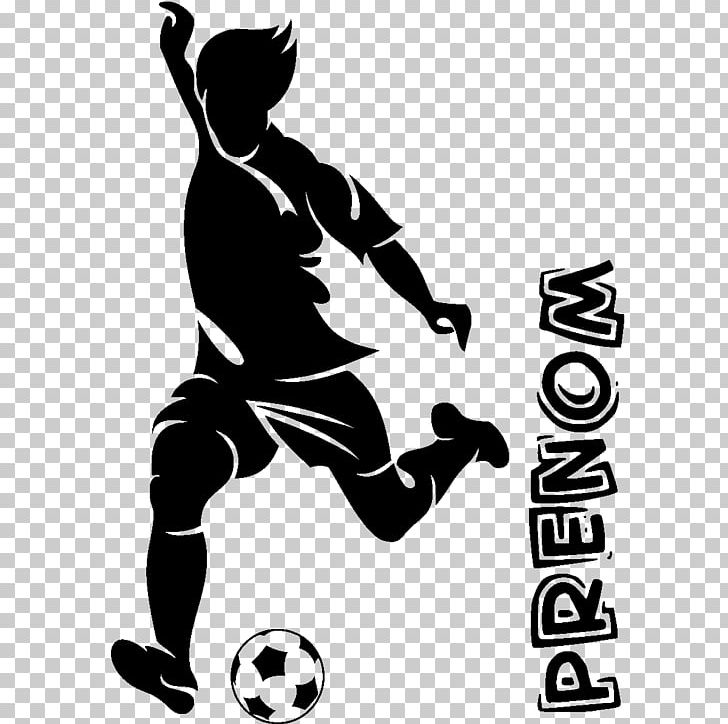 Football Player Sport Silhouette PNG, Clipart, Athlete, Ball, Balle, Black, Black And White Free PNG Download