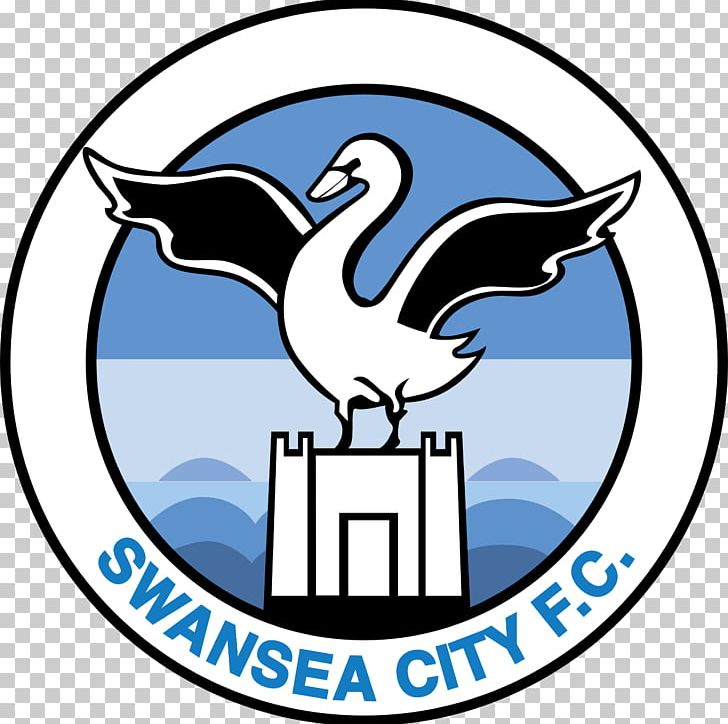 Swansea City A.F.C. English Football League Logo Graphics PNG, Clipart, Area, Artwork, Beak, Coreldraw, Encapsulated Postscript Free PNG Download