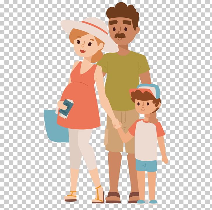 Travel Family Vacation Illustration PNG, Clipart, Boy, Cartoon, Child, Conversation, Father Free PNG Download