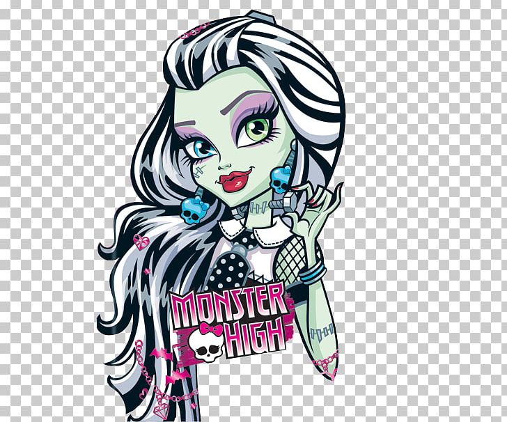 Monster High Frankie Stein Ever After High Mattel PNG, Clipart, Art, Cartoon, Doll, Ever After High, Fashion Illustration Free PNG Download
