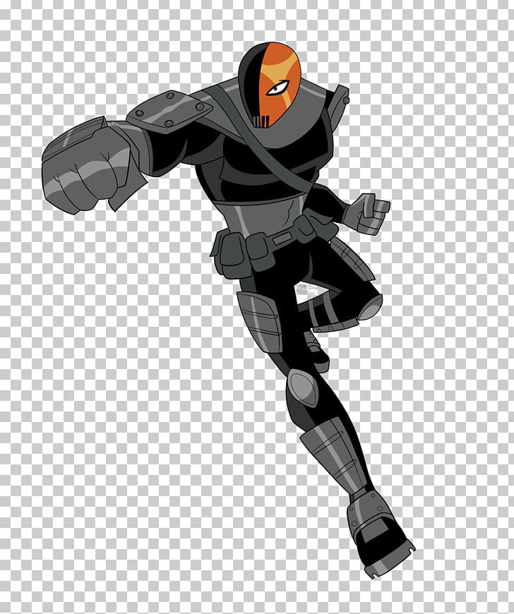 how to draw deathstroke