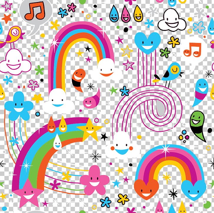 Rainbow Drop Cloud Pattern PNG, Clipart, Abstract Background, Cartoon, Cartoon Character, Cartoon Cloud, Cartoon Eyes Free PNG Download