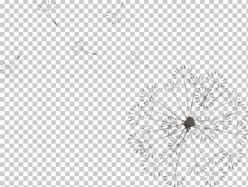 Dandelion PNG, Clipart, Dandelion, Flower, Geometry, Line, Line Art Free PNG Download