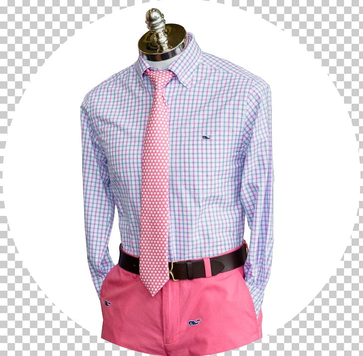 Dress Shirt Tartan Collar Pink M Sleeve PNG, Clipart, Barnes Noble, Button, Collar, Dress Shirt, Pink Free PNG Download