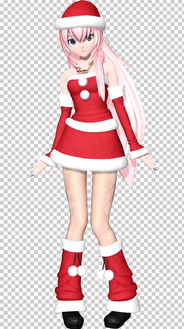 Hatsune Miku: Project DIVA Arcade Future Tone Hatsune Miku: Project DIVA F 2nd Christmas Santa Claus PNG, Clipart, Anime, Arcade, Arcade Game, Christmas, Clothing Free PNG Download
