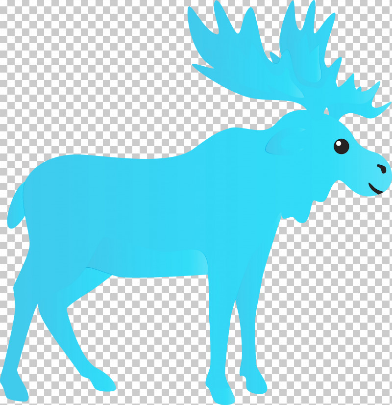 Reindeer PNG, Clipart, Animal Figure, Line Art, Moose, Paint, Reindeer Free PNG Download
