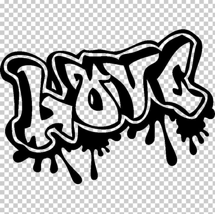 Sticker Visual Arts Graffiti PNG, Clipart, Art, Black, Black And White, Brand, Calligraphy Free PNG Download