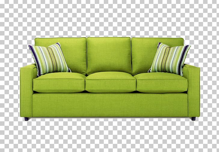 Couch Living Room Sofa Bed Lime Throw Pillows Png Clipart Angle