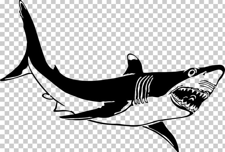 Great White Shark PNG, Clipart, Animals, Automotive Design, Black, Drawing, Fauna Free PNG Download