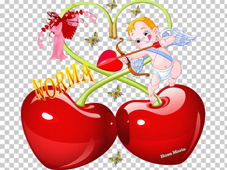 Heart Valentine's Day Cherry PNG, Clipart,  Free PNG Download