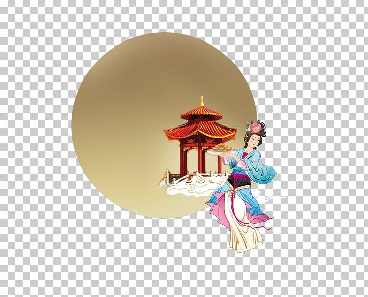 Mooncake Mid-Autumn Festival Illustration PNG, Clipart, Art, Autumn, Cartoon, Chang E, Classical Free PNG Download