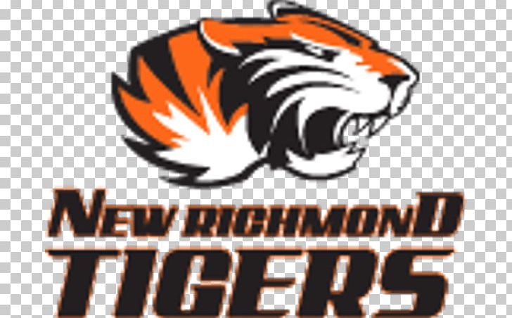 Tiger New Richmond Youth Hockey Association New Richmond School District New Richmond High School Logo PNG, Clipart, American Football, Animals, Big Cat, Big Cats, Brand Free PNG Download