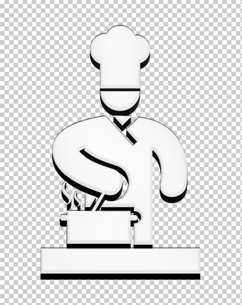 Food Icon Humans 2 Icon Chef Cooking On Stove Icon PNG, Clipart, Catering, Chef, Cook, Cooker Icon, Cooking Free PNG Download