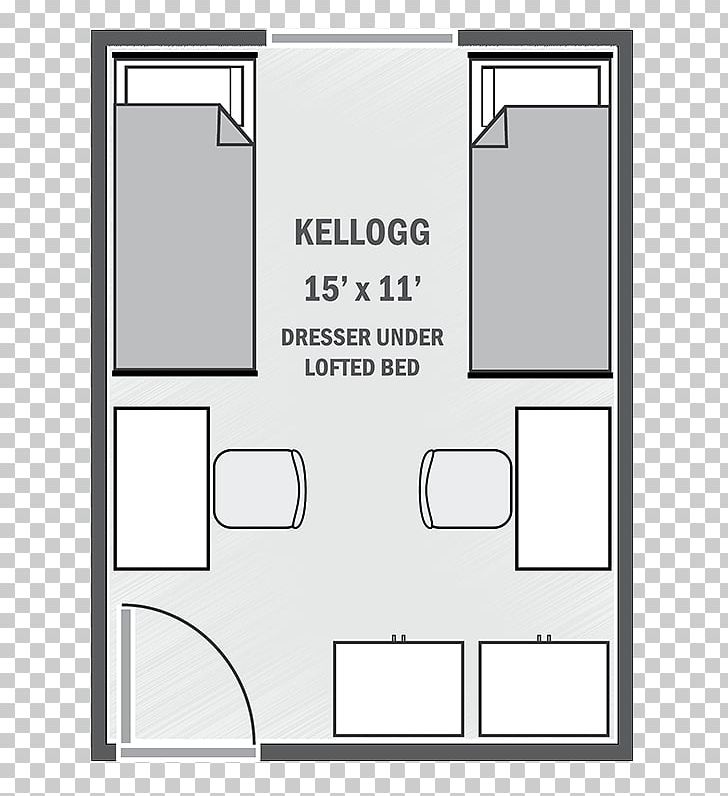 Floor Plan Dormitory House Residence Life Room PNG, Clipart, Angle, Area, Bed, College, Diagram Free PNG Download