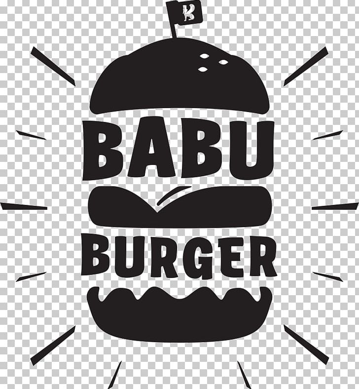 Hamburger Logo Centrum Babylon Liberec Fast Food Restaurant PNG, Clipart, Area, Babu, Black, Black And White, Brand Free PNG Download