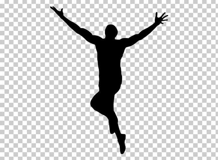 Silhouette Happiness Drawing PNG, Clipart, Animals, Arm, Balance, Black And White, Dancer Free PNG Download