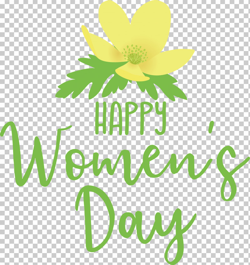 Happy Women’s Day PNG, Clipart, Cut Flowers, Floral Design, Flower, Green, Leaf Free PNG Download