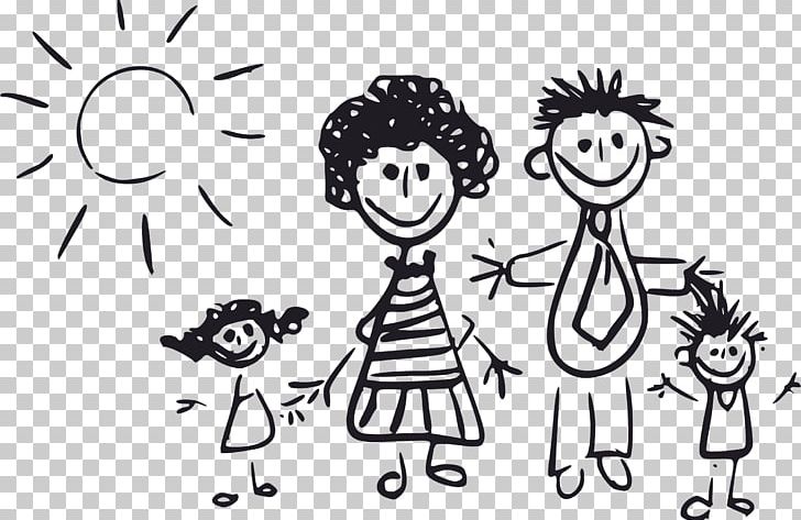 Black And White PNG, Clipart, Arm, Black, Cartoon, Child, Conversation Free PNG Download
