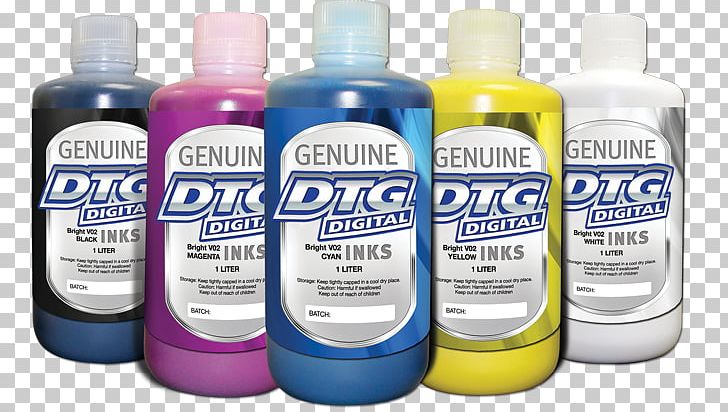 Ink Direct To Garment Printing Printer Textile PNG, Clipart, Bottle, Consumables, Digital Data, Digital Printing, Direct To Garment Printing Free PNG Download