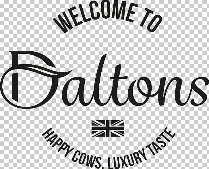 Logo Brand Font Daltons Dairy PNG, Clipart, Area, Black, Black And White, Brand, Calligraphy Free PNG Download