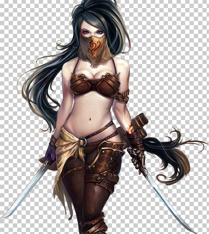 The Woman Warrior Fantasy Desktop PNG, Clipart, Amazone, Anime, Art, Black Hair, Brown Hair Free PNG Download