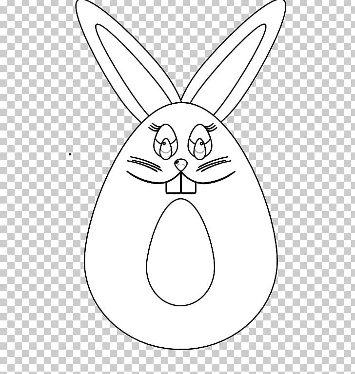 Domestic Rabbit Black And White Easter Bunny PNG, Clipart, Angle, Area, Art, Black, Domestic Rabbit Free PNG Download
