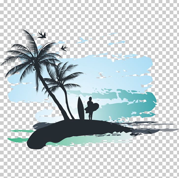 Palm Beach Stock Illustration Png Clipart Arecaceae Art