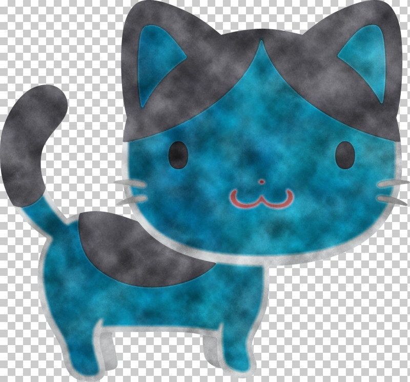 Turquoise Aqua Teal Turquoise Cat PNG, Clipart, Aqua, Cat, Teal, Turquoise Free PNG Download
