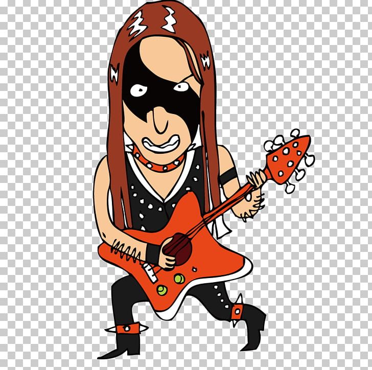 Guitarist Cartoon Illustration PNG, Clipart, Art, Cartoon, Electric Guitar, Fictional Character, Guitar Free PNG Download