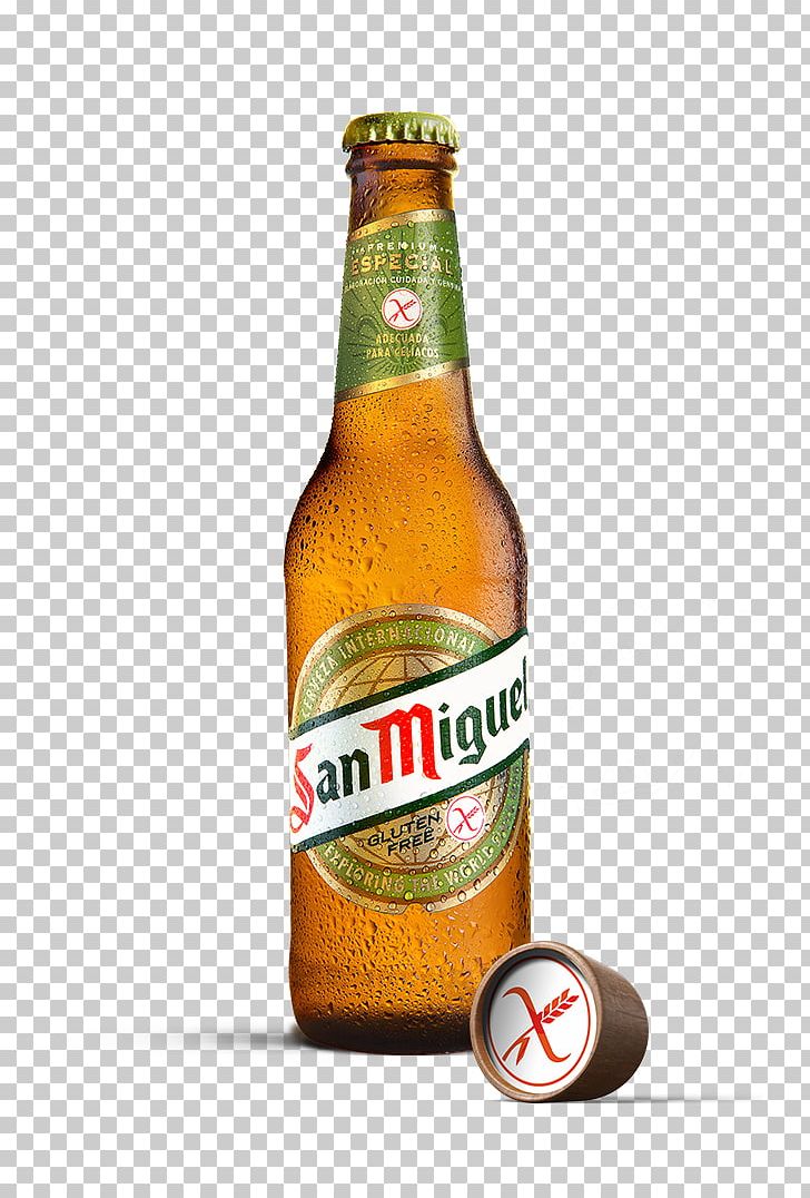 Lager San Miguel Beer Low-alcohol Beer Gluten-free Beer PNG, Clipart, Alcoholic Beverage, Beer, Beer Bottle, Bottle, Cervezas San Miguel Free PNG Download