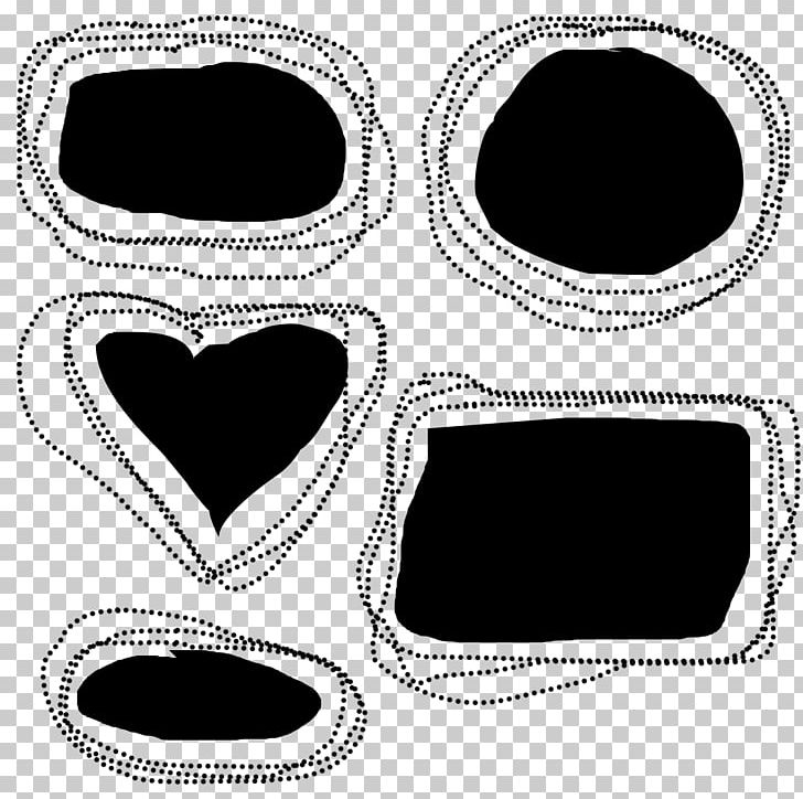 White Font PNG, Clipart, Art, Black And White, Circle, Eyewear, Heart Free PNG Download