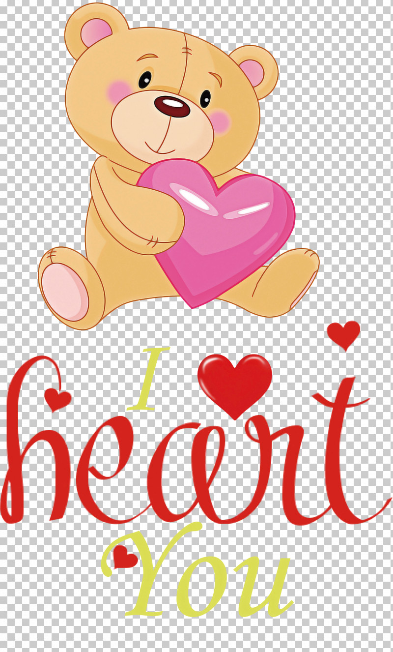 I Heart You I Love You Valentines Day PNG, Clipart, Cartoon, Cuteness, Flower, Heart, I Heart You Free PNG Download