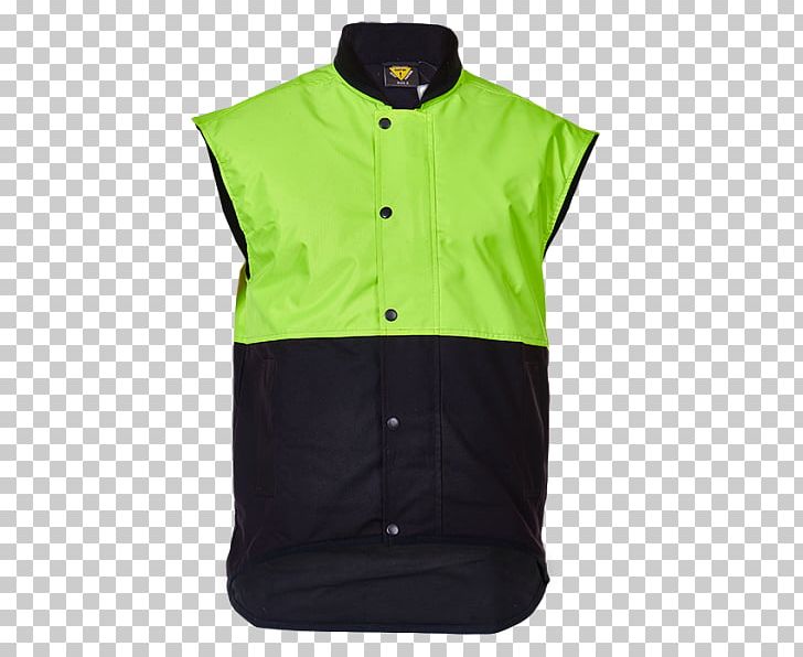 Gilets Green Jacket Sleeve PNG, Clipart, Black, Gilets, Green, Jacket, Outerwear Free PNG Download