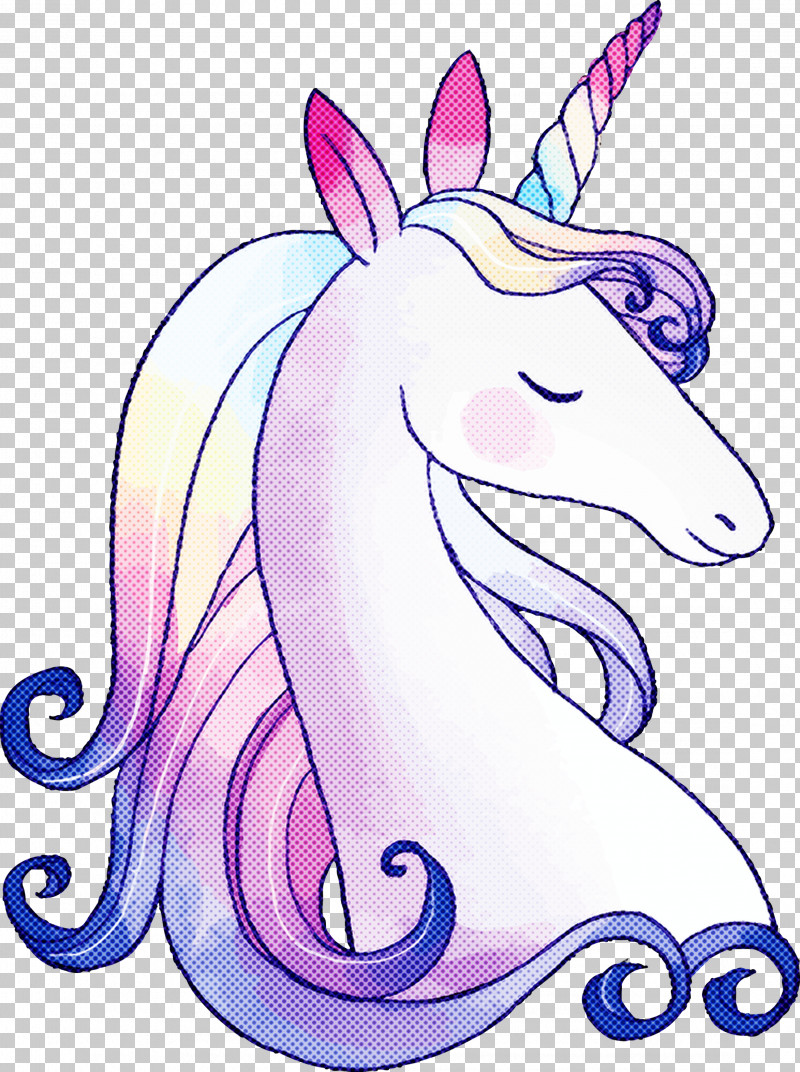 Unicorn PNG, Clipart, Animal Figure, Coloring Book, Mane, Pink, Purple Free PNG Download